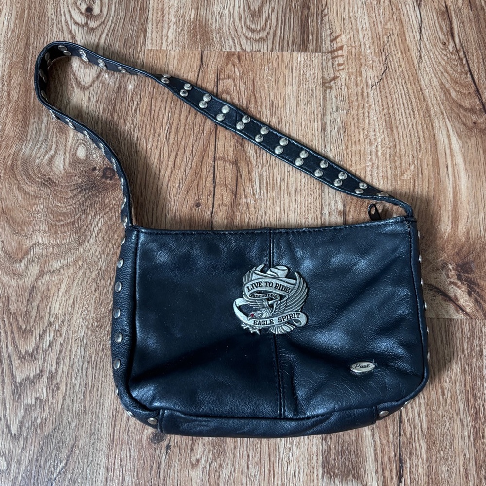 Vintage Eagle Spirit Studded Purse